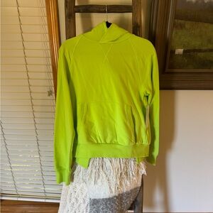 Athleta Neon Green Hoodie